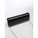 Female bag on a magnet, black color
