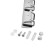 Cappio CVT003 hanger, metallic, three -rose, chromium color