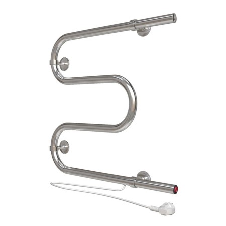 Electric towel "Sanprise" M-shaped, 500x500 mm, side connection, chromium-1