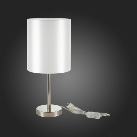 Evoluce bedside lamp. Sle107304-01. Noia. 1x40 W, E14, 20x20x43.5 cm, Nickel color-4