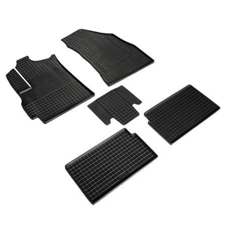 Rubber “grid” rugs in the interior for Omoda C5 2022-N.V.