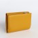 Women's wallet on magnet, yellow color