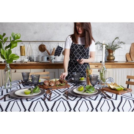 Apron "Ethel" Morocco 70x60 cm, 100% cotton, reps 210 g/m2-6