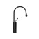 Bronze de Luxe 9015BR shell mixer, single -leaf, pour 200 mm, black/matte