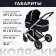 Stroller transformer Sweet Baby Amare, Black color