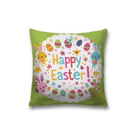 Decorative pillowcase "Easter bunnies", on a zipper, size 45x45 cm