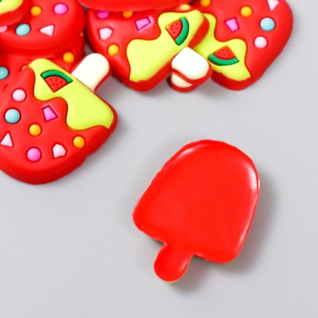Decor for creativity Rubber "Watermelon Eskimo" set of 15 pcs 3.5x2.3 cm-1