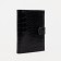 Male purse on the button for auto documents and passports, black color