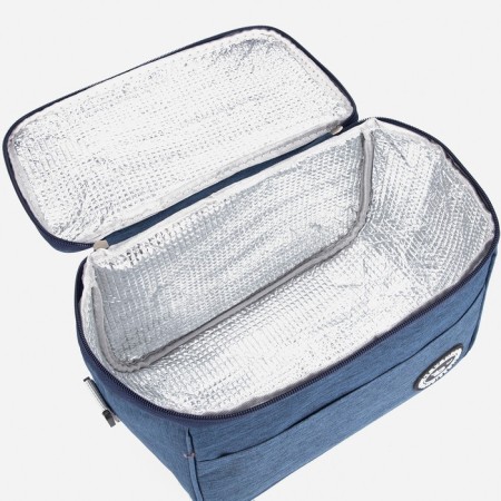 A thermal tower with a zipper 8 l, a long belt is blue color-2
