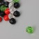 Beads for creativity plastic "Shar with slices" Summer mix set 20 g 1.1x1.1x1.1 cm