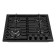 Hlect surface Maunfeld Eghe.64.63CB2/G, gas, 4 burners, black