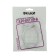 Headphones Krutoff HF-J69, vacuum, microphone, 106 dB, 16 Ohm, 3.5 mm, 1 m, white
