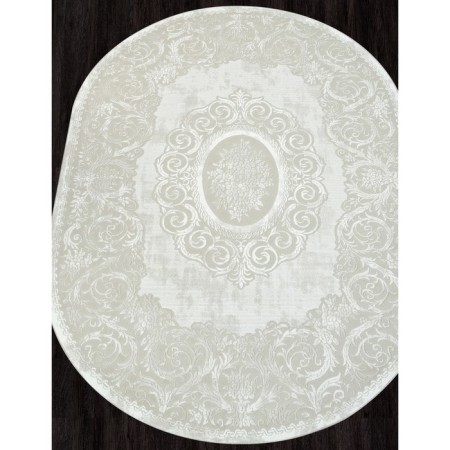Oval carpet Valentis sirocco, size 80x150 cm, color BEIGE/White-1