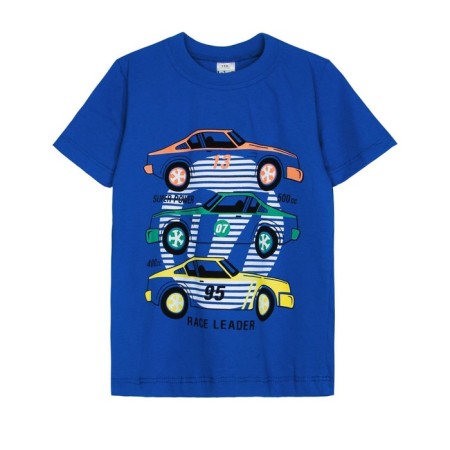T -shirt for a boy, height 122 cm, blue color