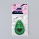 Avocado reflective element, bilateral, 4.1 × 6 cm, green color