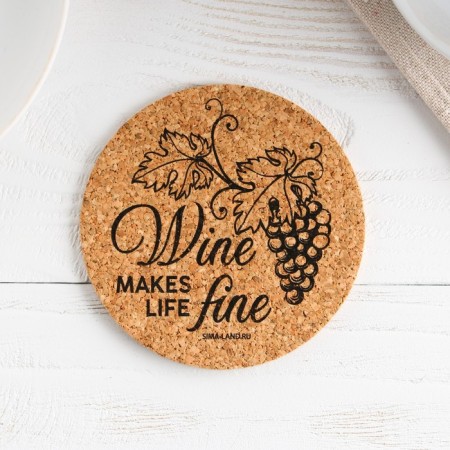 Camping stand for hot round Wine Fine, 9x9 cm
