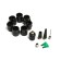Automobile compressor "AGR-50 aggressor", metal, 12V, 280W, performance 50 l/min, adapters for pumping boats, bag
