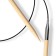 Circular knitting needles, bamboo, 7.0 mm/80cm, 1 pc