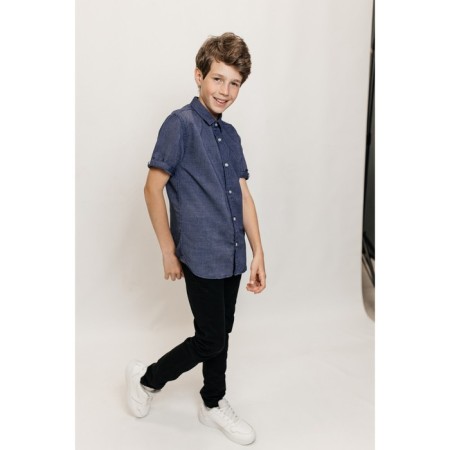 Surchachka upper for boys, height 146-152 cm, blue color-5