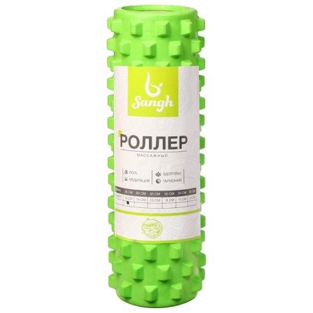 Massage roller SANGH, 45x15, green color-7