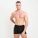 Panties men's boxers, black color, size 52