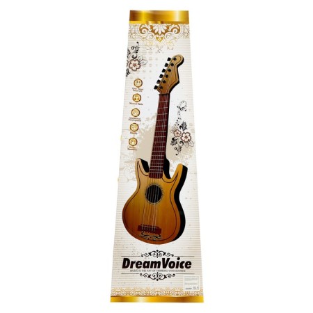 Musical toy "guitar", 6 strings, color mix-6