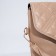 Lightning bag bag, beige color