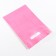 Polyethylene package with a cut handle, pink 20-30 cm, 70 μm