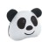 Pillow on the headrest Matech, Panda, 34 x 27 x 10 cm, white