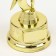 Award figure for the application of "man in flight", gold, plastic, 21.5 x 7.5 cm
