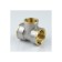 Aquasfera 9008-02.1 "X 1/2" x 1 ", transitional, internal thread, nickel. Brass