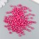 Beads for creativity plastic "Pink fuchsia" set 20 g d = 0.6 cm