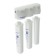System for water filtering "Aquaphor" Crystal, K3/K2/K7, 26x9x35 cm, with a crane, 2.5 l/min