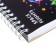 A6 sketchbook, 60 sheets on the crest on the short side of "in space", the cover coated cardboard, solid substrate, block 100 g/m²
