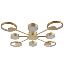 Causteen with PDU 2301/8GD LED 160W 3000-6000k gold 93x93x8 cm Bayerlux