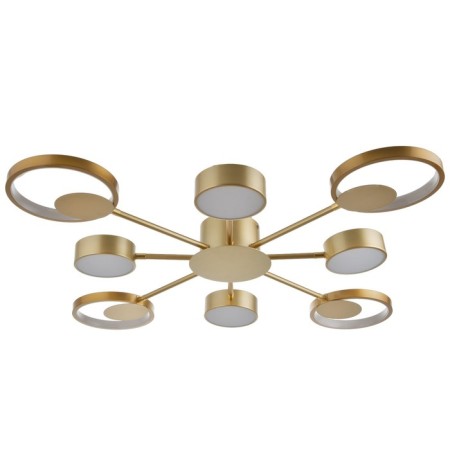 Causteen with PDU 2301/8GD LED 160W 3000-6000k gold 93x93x8 cm Bayerlux