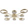 Causteen with PDU 2301/8GD LED 160W 3000-6000k gold 93x93x8 cm Bayerlux