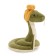 Soft toy "Leila snake", 30 cm 2533/30