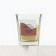 Aromatic candle in a glass "Happiness": grapefruit and honey, 6.8 x 8 cm.