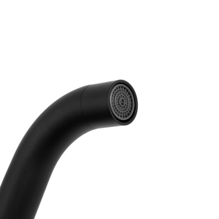 Zein Z3702 kitchen mixer, swiveling 20 cm high, ABS plastic, black-8