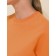 Female jumper, size 46, orange color