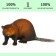 Figure "World of Wild Animals: Beaver"