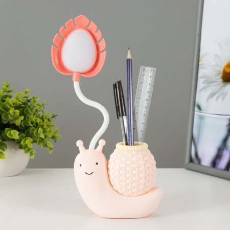Table lamp "Snail" Led 2 W USB AKB MIX 5x10.5x28 cm Risalux-5