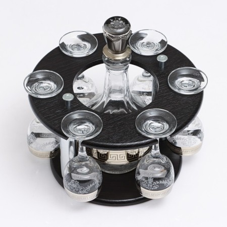 Minibar "Harmony Ring" 7 items: Capherine 500 ml + glass 60 ml-1