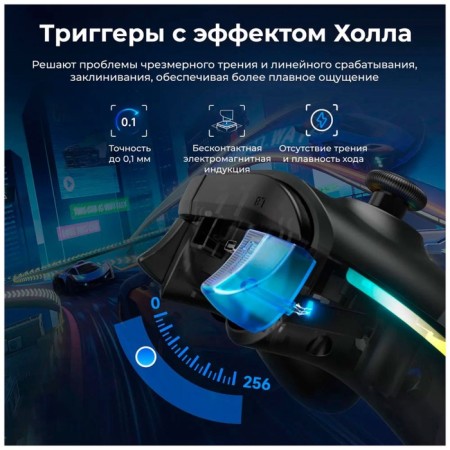 Easysmx X15 wireless gamepad with RGB backlight, fur (VG-C449)-3