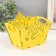 Basket-jacket "Dragon" yellow 18x12x14.5 cm (set of 5 parts)
