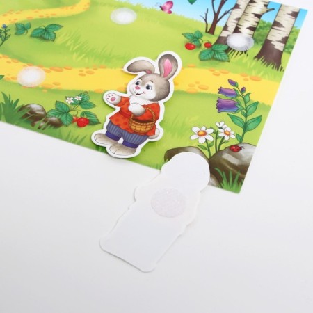 Velcro game "Theater based on the Russian folk tale" Kolobok "-3