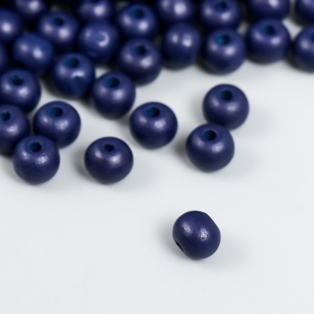 Beads for creativity tree "Blue" D-0.8 cm, set of 20 g-1