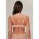 Women's bra -braid, size 75E, beige color