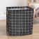 Textile basket of the shade cage is black, 32*32*32 cm